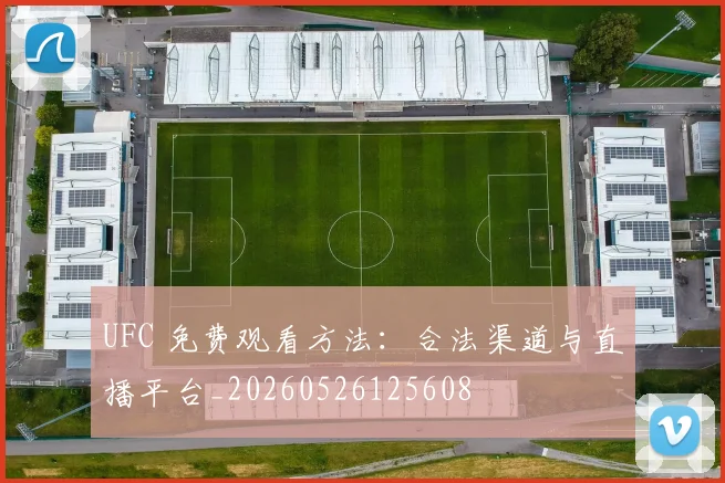 UFC 免费观看方法：合法渠道与直播平台_20260526125608