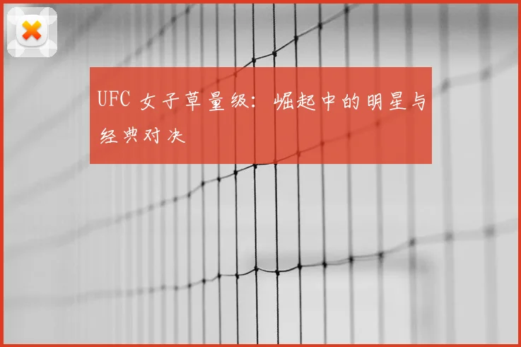 UFC 女子草量级：崛起中的明星与经典对决